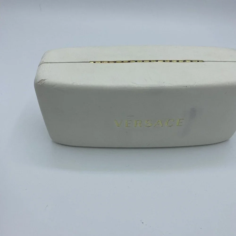 Versace Rimless Sunglasses Vintage Tortoiseshell Diamante MOD 2017-B 1001/13 y2k - Picture 8 of 16